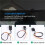 Jtron Car Button  Diy  Paste Type Off/  For Car Reading Lamp/Turn Lights Small Light  12V/200Ma 6