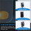 Jtron Car Button  Diy  Paste Type Off/  For Car Reading Lamp/Turn Lights Small Light  12V/200Ma 3