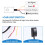 Jtron Car Button  Diy  Paste Type Off/  For Car Reading Lamp/Turn Lights Small Light  12V/200Ma 2