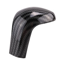 Sport Style Carbon Fiber Print Auto Gear Shift Knob Cover Trim for  Camry 2018-2020 Avalon  Hatchback 2019 2020