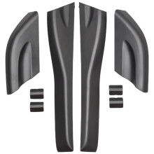 4Pcs Roof Rails Rack End Cover Shell for Tucson 2004 -2008