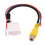 16 Pin Car Rear View Camera Adapter Cable Parking Backup Camera Video Cable Adapter Navigation DVD Reverse Camera Adapter Cable Plug for  Camry 3
