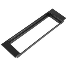 1 Din Car Stereo Radio Fascia Panel Plate Ramadapter för  A4 B6 2000-2006 Bilinteriörtrim