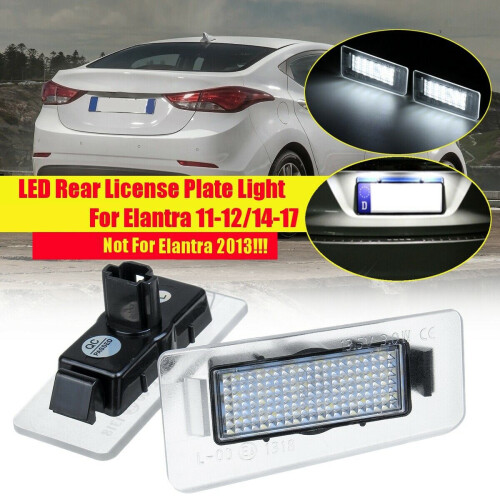 Car LED SMD License Plate Light for   2011-2012 2014-2017 1
