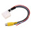 16 Pin Car Rear View Camera Adapter Cable Parking Backup Camera Video Cable Adapter Navigation DVD Reverse Camera Adapter Cable Plug for  Camry 4