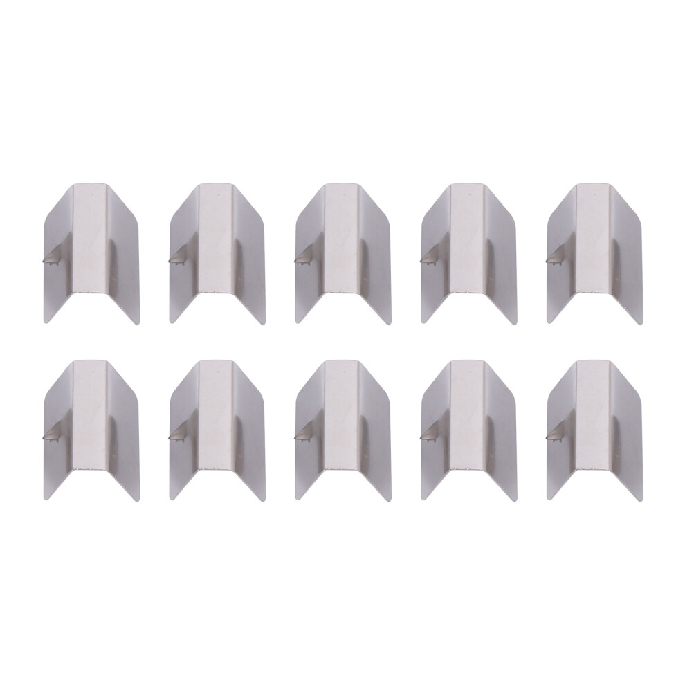 10 Pcs Car Rain Eyebrow Clip Wind Rain Deflector Metal Fitting Clips Replacement For Heko G3 Send Clip 6033212205165