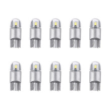 10St 6000K Canbus T10 168 194 W5W Dome License SidomarköR LED-Lampa Vit