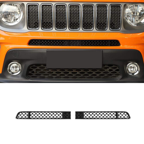 Front Grill Mesh Inserts,Screens Grille Insert for  Renegade 2019-2020 Car Accessories 1