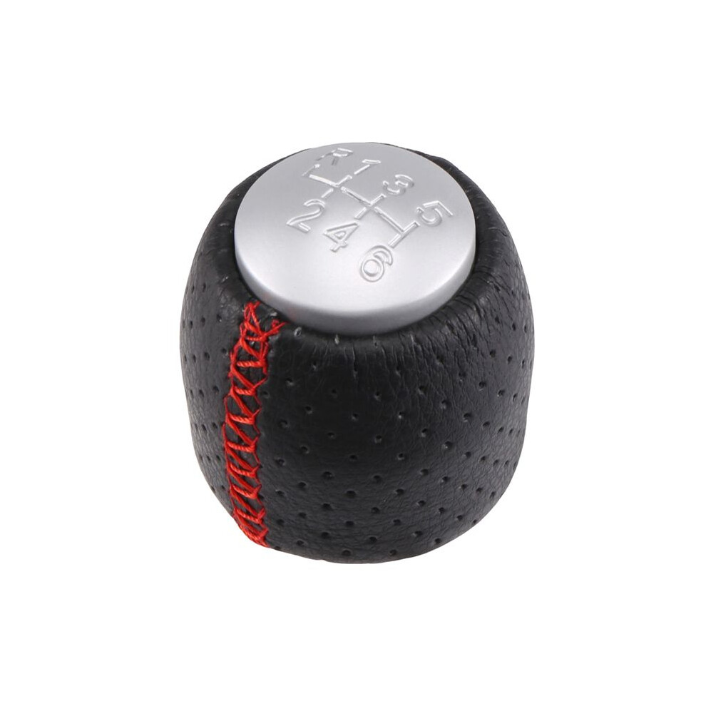 6 Speed Manual Gear Shift Knob Shifter Lever Handball For 159 Brera Spider 05-11 Silver 4713729353017