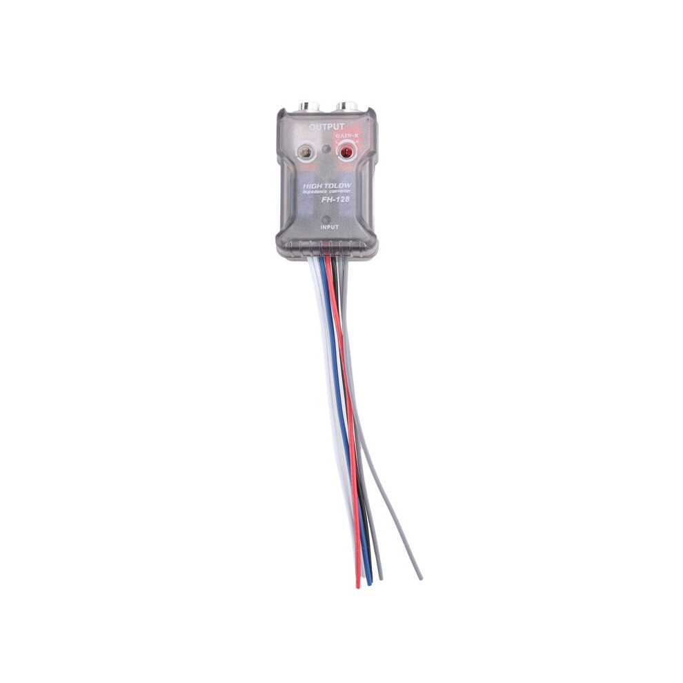 High Level Speaker Signal To Low Level Rca Adapter Car Audio High To Low Subwoofer Audio Converter 6032723120455