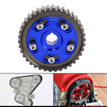 Einstellbare Nocken RäDer Riemen Scheiben Zeitliche Koordinierung Zahnrad für   D15 D16 SOHC D-SERIE 88-00 del  93-97 Blau