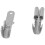 200PCS Male/Female Spade Crimp Terminals Electrical Insulating Sleeve Wire Wrap Connector, 2.8MM 2