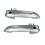 Car Front Door Outer Handle Chrome Left&Right for  Hiace Van 2005-2018 Commtuer Quantum 1