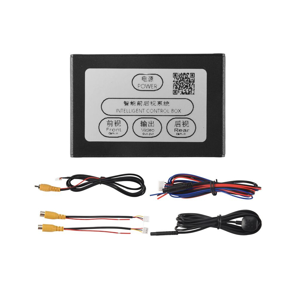 Car Front View Camera Switcher Parking Camera Converter Front Rear View Video Channel Control Box 4711474019691