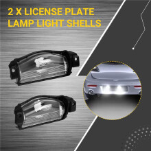 2 StüCk Auto Kennzeichen Nummernschild Lampe Licht Schalen Abdeckung für 2 3 M2 M3 2011-2013 BP4K-51-274 BBM4-51-274 BS1E-51-274