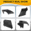 BilinstrumentbräDa R+L Sidoluftventil HöGtalare Grillskydd för   W210 E-KLASS E320 E430 E55 1996-2002 6