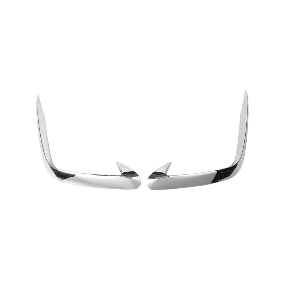 For Tucson Nx4 2020 2021 Front Fog Lamp Cover Trim Bumper Molding Garnish Eyebrow Eyelid Chrome Light 6034162252070