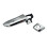 Car Front Door Outer Handle Chrome Left&Right for  Hiace Van 2005-2018 Commtuer Quantum 6