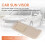 1 Pcs Car Replacement Visor Driver Side Sun Visor for  / Hybrid 3