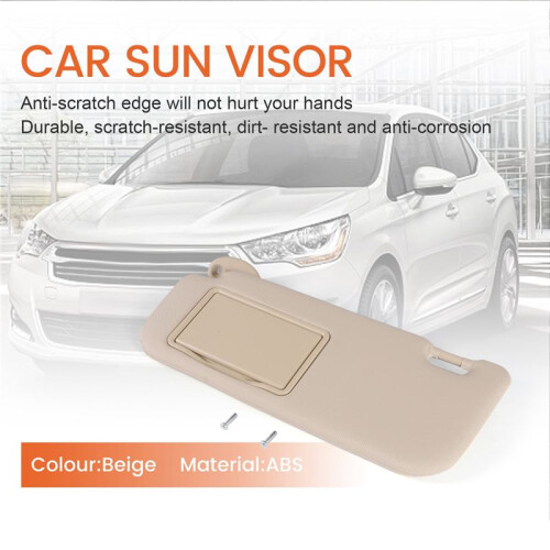 1 Pcs Car Replacement Visor Driver Side Sun Visor for  / Hybrid 2