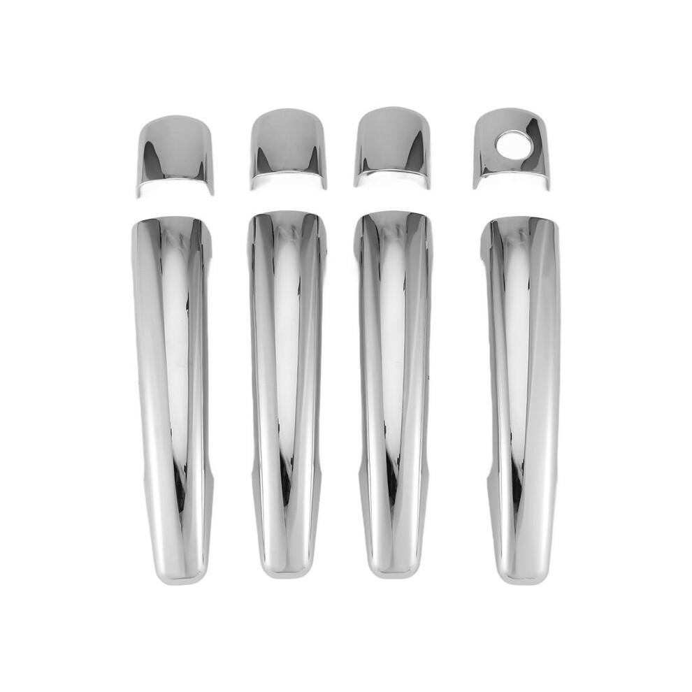 For 208 2012-2018 Luxuriou Chrome Exterior Door Handle Cover Car Accessories Stickers Trim Set 6031568587966