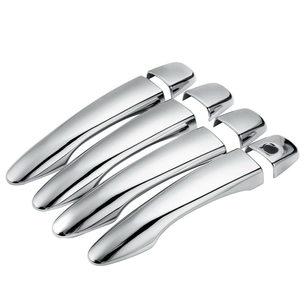 8Pcs Chrome Door Handle Cover Trim For Qashqai J11 2014-2019 4711242788576