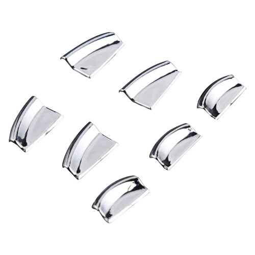 7PCS Car Chrome Interior Door  Styling Trims for  Model S / x Accessories