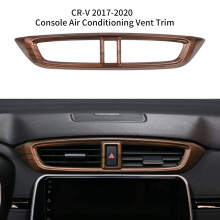 Auto Zentrale Klimaanlage Wind Auslauf Panel Armaturen Brett Aufkleber Pfirsich Holz Maserung Form Teil für CR-V CRV 2017-2020