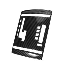 För  PAJERO 2007-2019 Car Central Control Gear Shift Panel Cover Trim Frame Passar Inre Tillbehör