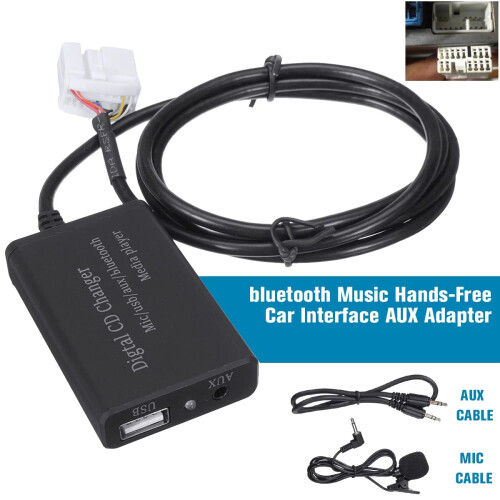 for  Accord  CRV 2006-2011 Car  Module Hands-Free Stereo AUX Adapter Audio CD Converter Interface 1