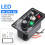 12V Fused Marine Bilge Pump  Panel with LED Indicator Light Manual/Off/Auto 3-Way Toggle 2