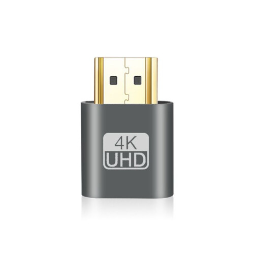 Adaptador de ExibiçãO Virtual CompatíVel com  10 PçS4K EDID Dummy Plug Headless  Display Emulator Placa de Bloqueio de Placa de VíDeo 1