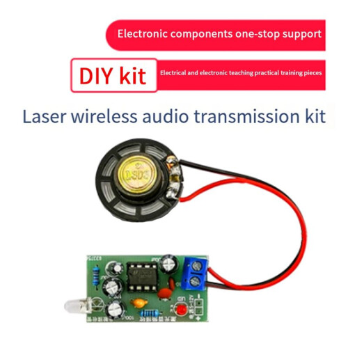 DIY Laser Wireless Audio Transmission Kit Electronic Production DIY Electronic Teaching Experiment Accessories 1