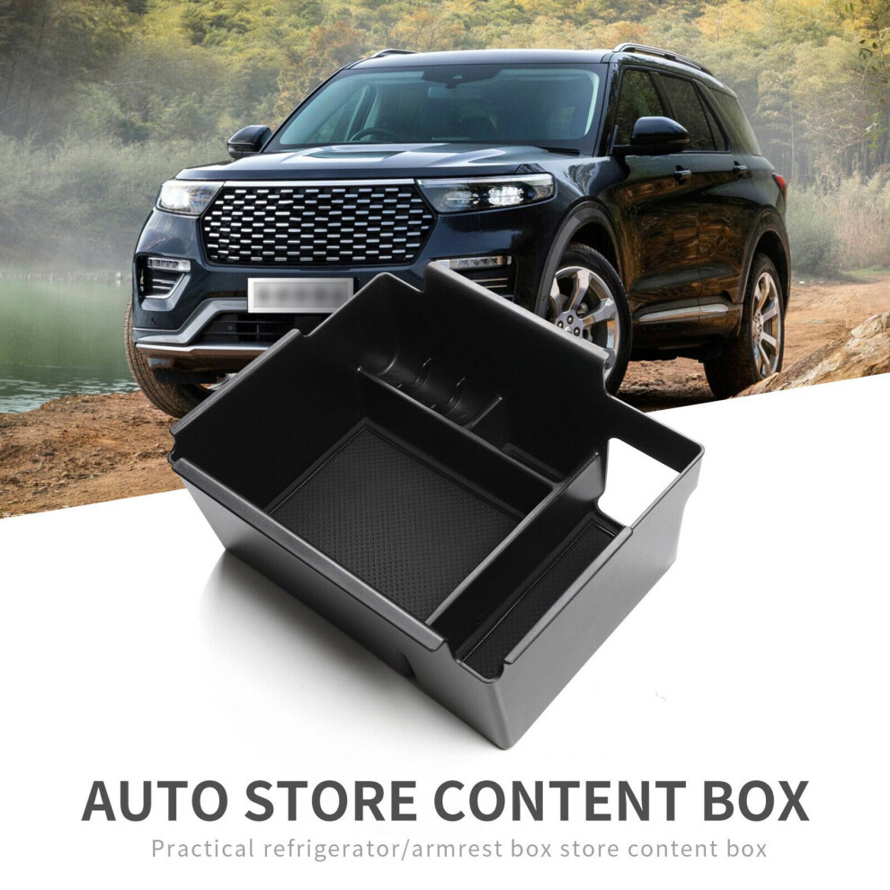 Car Central Armrest Box For Explorer 2020 - 2022 Accessories Stowing Tidying Center Console Organizer 6031413108032