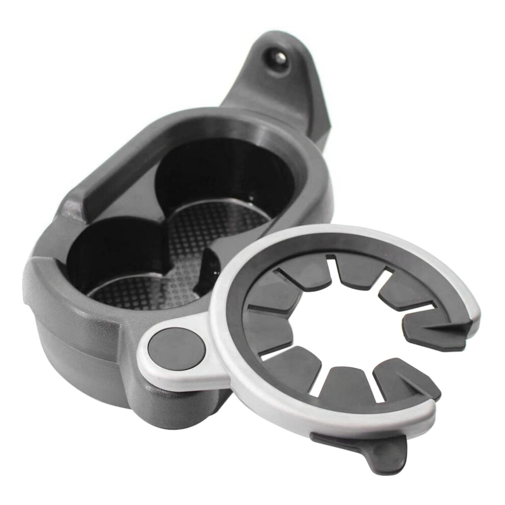 Double Hole Car Coin Cup Drink Holder For Fortwo 451 2007-2015 Center Console Storage Box, A4518100370 6031960088061