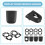 BildöRrhandtag End Cap Trim Kit med Propp 9101AA för   307 C2 C3 7
