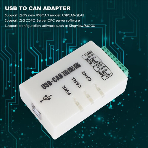 CAN Bus Analyzer CANOpenJ1939 USBCAN-2A USB Naar CAN Adapter Dual Path Compatibel ZLG 2