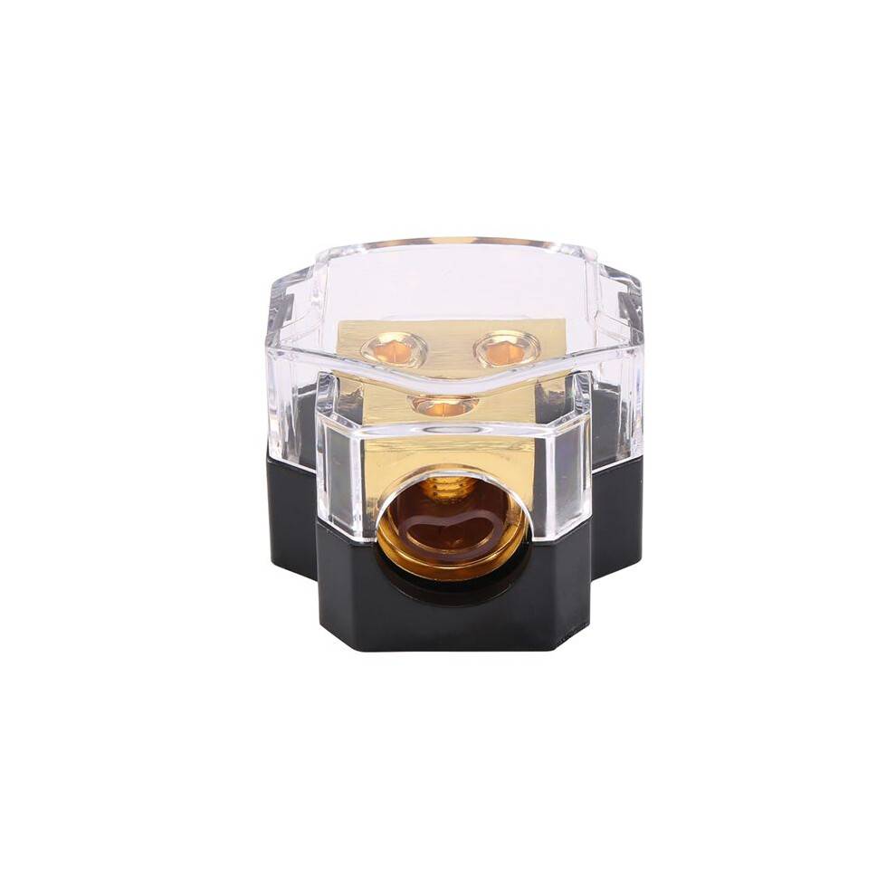 Car Audio Amplifier Power Distribution Block 1 In 2 Out Way Power Ground Distributor Blocks Car Amplifier Audio Splitter 6032150647150