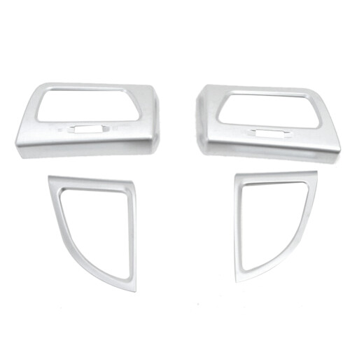 4St ABS Chrome Bil Front Luftuttag Luftkonditionering Ventilation Trim Panel Cover för  CRV/CR-V 2012-2016