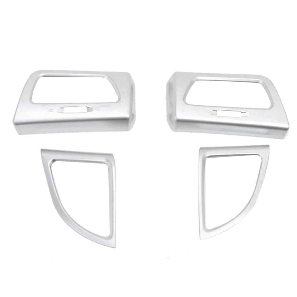 4Pcs Abs Chrome Car Front Air Outlet Air Condition Vent Trim Panel Cover For Crv/Cr-V 2012-2016 6032461245458