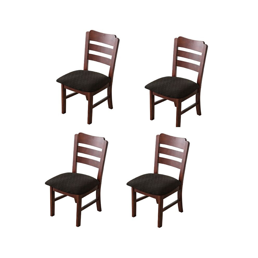 Removable Washable Stretch Jacquard Chair Covers Anti-Dust Dining Room Chair Covers Cushion Slipcovers 6033792659723