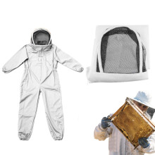 Beekeeping Clothing Ventilated Hooded Beekeeping Suit CottonBlend FullBody Lightweight for Pros Beginners Apiary Use