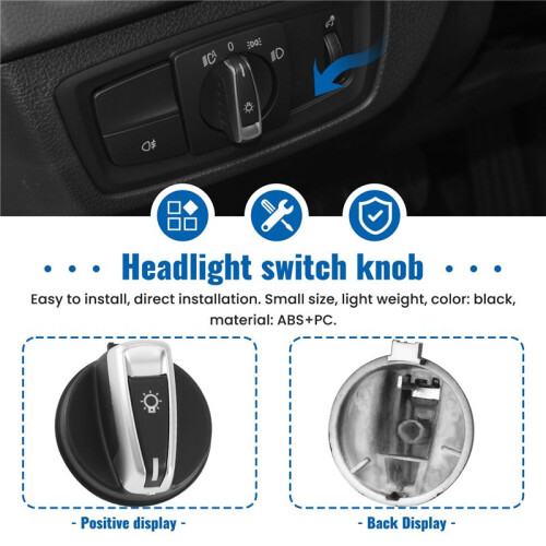 Automotive Headlight  Rotary Button For  1 E88 E82 3 E90 E91 X1 E84 2