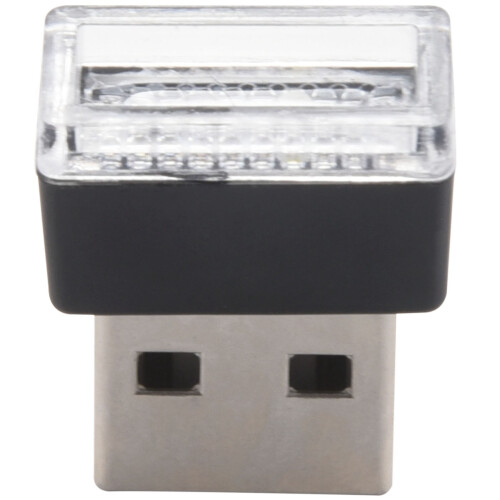 Portable  Usb Led Car Light Car Interior Usb Atmosphere Light Plug And  Decorative Light Emergency Lighting Pc Car Products White 1