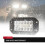 2Pcs 12V 6 Inch Flush Mount Work Light 26 LED Super Bright Spotlight Car Headlights 5
