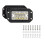 2Pcs 12V 6 Inch Flush Mount Work Light 26 LED Super Bright Spotlight Car Headlights 6