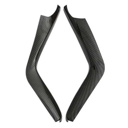 2Pcs Carbon Fiber Gear Shift Stripe Panel Cover Trim for   10Th 2016-2019