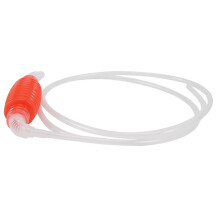 1.9 Meter Rot Siphon Rohr Hand Kraftstoff Pumpe Benzin Siphon Schlauch Gas ÖL Wasser Kraftstoff Transfer Siphon Pumpe für Wasser Benzin FlüSsigkeit