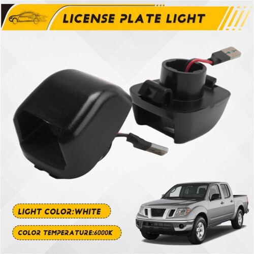 LED License Plate Light for  Navara D40 Frontier 2004-2018 1