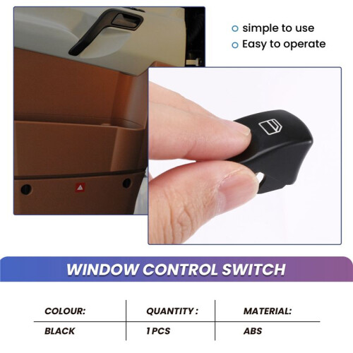 for  Sprinter W906  Window  Button Cover Front Left (Passenger) A6395451913 2